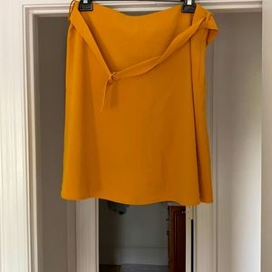Yellow Nine West Skirt